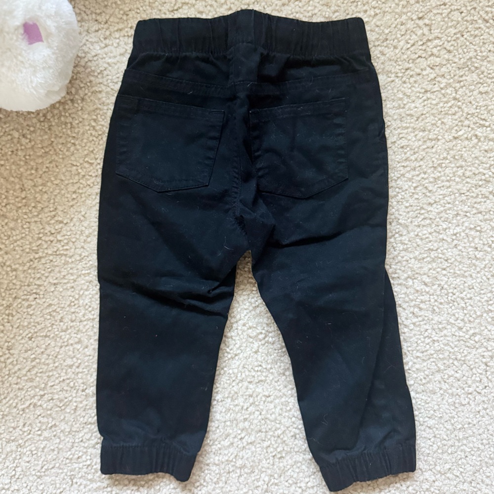 🖤 Cat & Jack Black Jogger Pants (18M) 🖤 - Picture 2 of 4